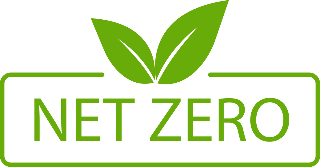net zero carbon footprint icon emissions free  no atmosphere pollution CO2 neutral stamp for graphic design, logo, website, social media, mobile app, UI